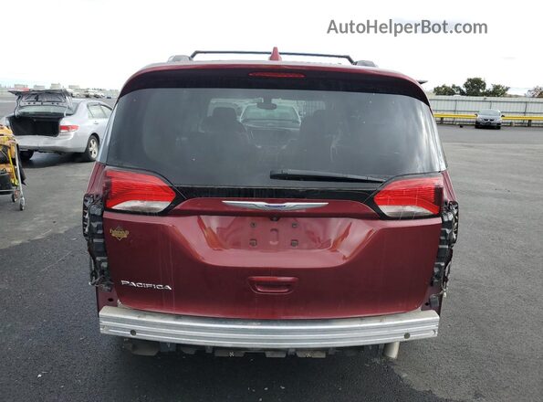 2C4RC1BG6LR109880 2020 CHRYSLER PACIFICA Burgundy უკანა ხედი
