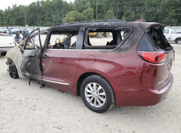 2C4RC1BG7HR837814 2017 CHRYSLER PACIFICA Burgundy უკანა მარცხენა