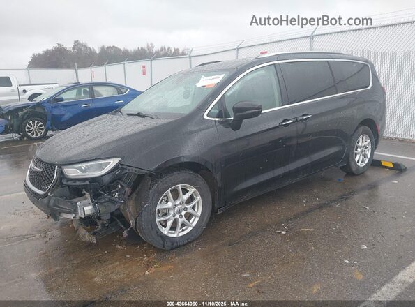 2C4RC1BG8MR520747 2021 CHRYSLER PACIFICA Черный Передняя левая четверть