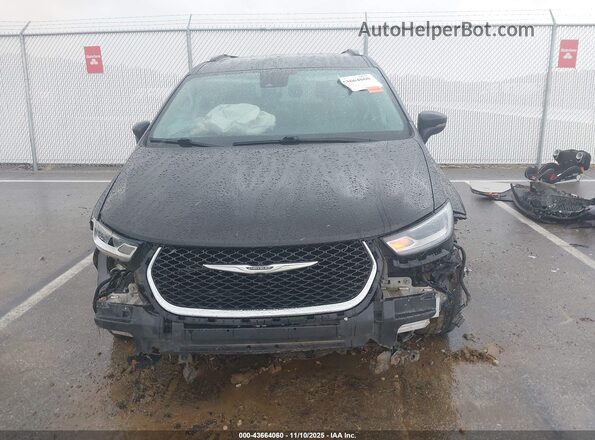 2C4RC1BG8MR520747 2021 CHRYSLER PACIFICA Черный Вид задней части салона