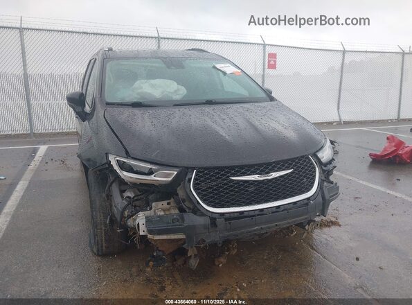 2C4RC1BG8MR520747 2021 CHRYSLER PACIFICA Черный Вид спереди