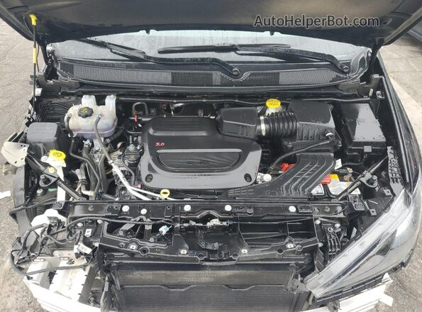 2C4RC1CG2RR186480 2024 CHRYSLER VOYAGER Black Widok komory silnika