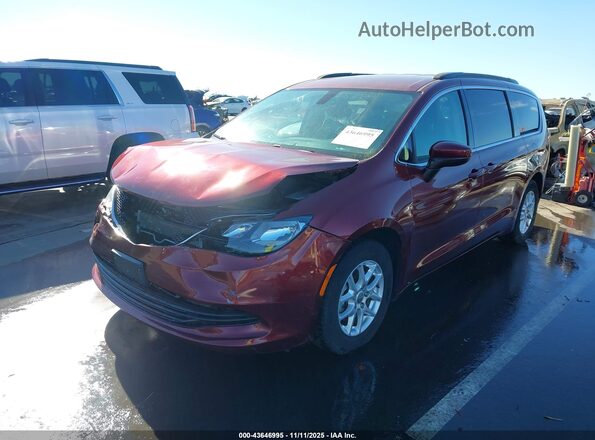 2C4RC1DG3LR157138 2020 CHRYSLER VOYAGER Темно-бордовый Передняя левая четверть