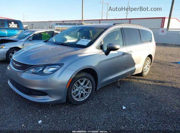 2C4RC1DG3MR523617 2021 CHRYSLER VOYAGER Серебряный Передняя левая четверть