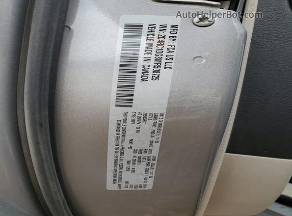 2C4RC1DG8MR508725 2021 CHRYSLER VOYAGER Серый 