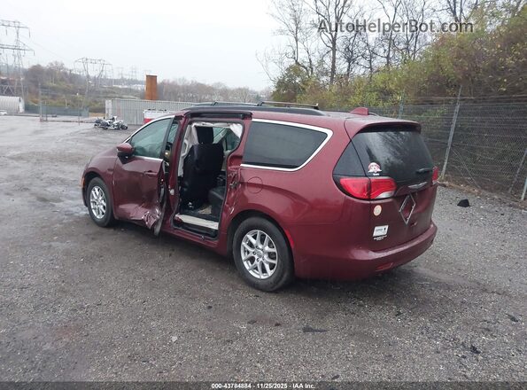 2C4RC1DG9LR157841 2020 CHRYSLER VOYAGER Maroon Rear left