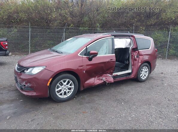 2C4RC1DG9LR157841 2020 CHRYSLER VOYAGER Maroon Front view