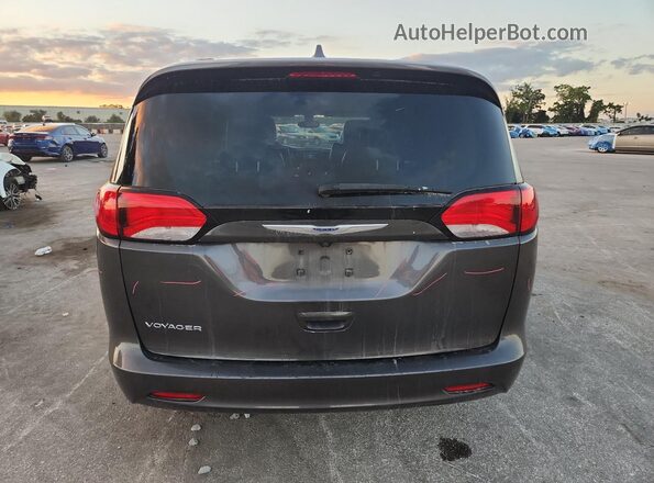 2C4RC1DG9LR261827 2020 CHRYSLER VOYAGER Gray Вид ззаду