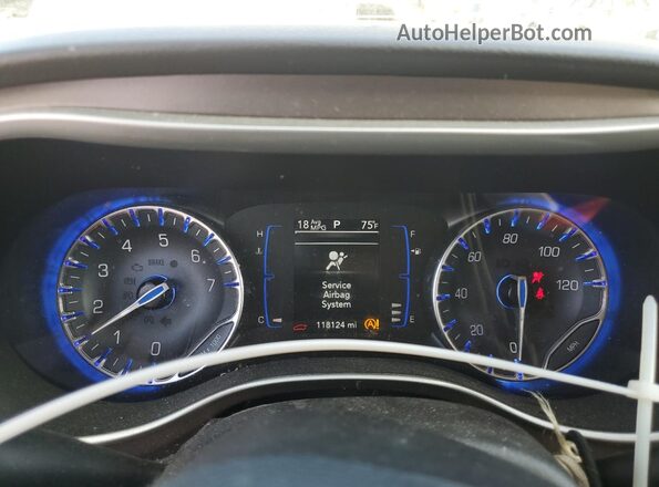 2C4RC1DG9MR546108 2021 CHRYSLER VOYAGER Белый Вид щитка приборов