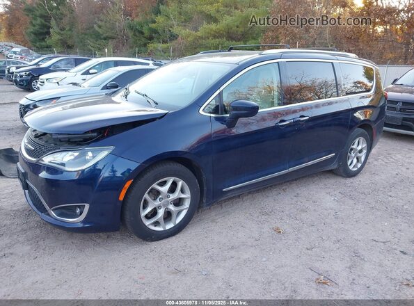 2C4RC1EG1JR112596 2018 CHRYSLER PACIFICA Dark Blue 