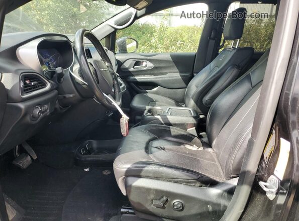2C4RC1EG2LR182840 2020 CHRYSLER PACIFICA Black Widok wnętrza z przodu