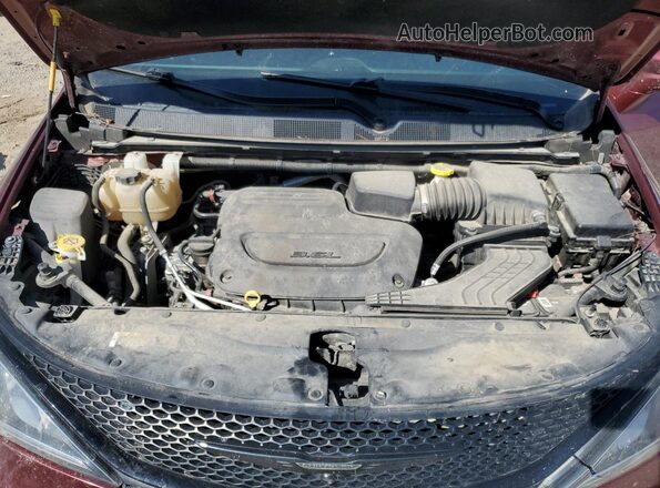 2C4RC1EG8LR143315 2020 CHRYSLER PACIFICA Maroon Շարժիչի բաժամունքի տեսք