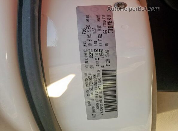2C4RC1EG9LR173164 2020 CHRYSLER PACIFICA White Vista de la etiqueta del VIN