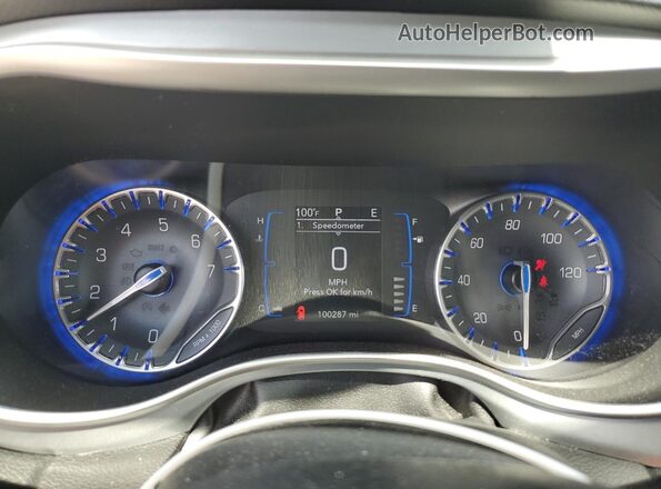 2C4RC1FG0LR140777 2020 CHRYSLER PACIFICA Charcoal Instrument cluster view