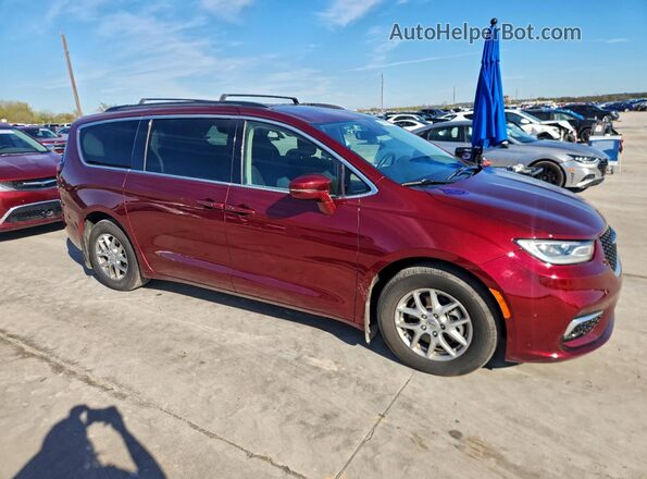 2C4RC1FG9MR556537 2021 CHRYSLER PACIFICA Бордовый Передняя правая четверть