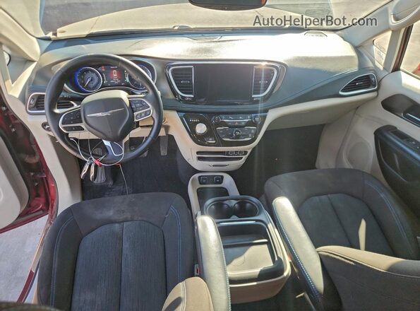 2C4RC1FG9MR556537 2021 CHRYSLER PACIFICA Бордовый Вид панели приборов