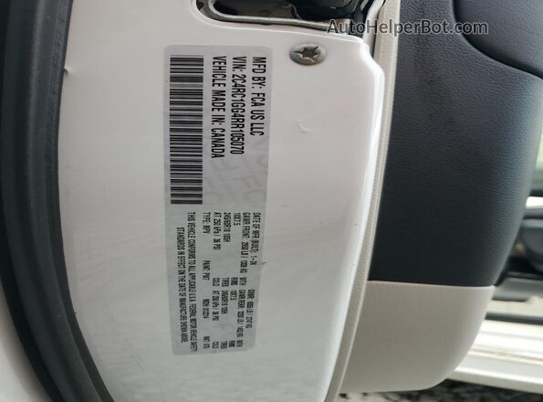 2C4RC1GG4RR105070 2024 CHRYSLER PACIFICA Белый Вид наклейки с VIN-кодом
