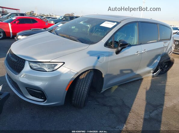 2C4RC1S77PR609309 2023 CHRYSLER PACIFICA Gray Vista tres cuartos delantera izquierda