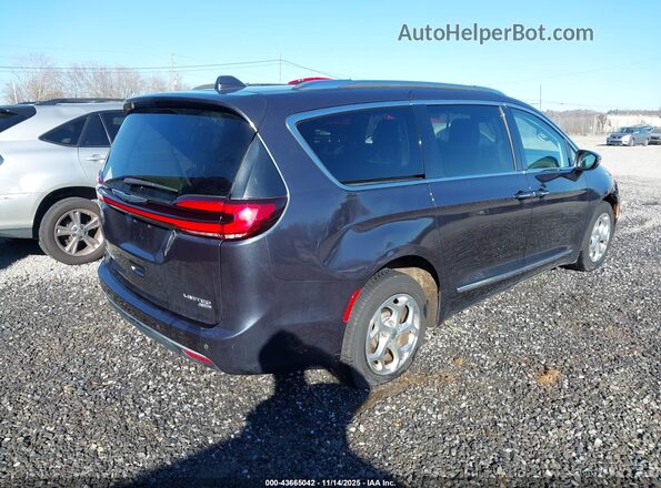 2C4RC3GGXMR536629 2021 CHRYSLER PACIFICA Dark Blue Tył prawy