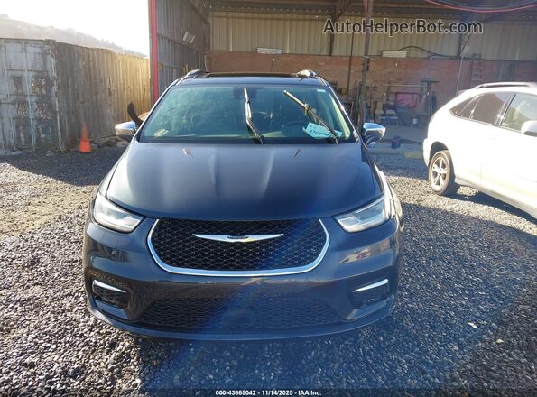 2C4RC3GGXMR536629 2021 CHRYSLER PACIFICA Dark Blue Widok zestawu wskaźników