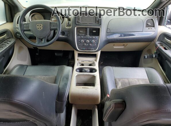 2C4RDGCG0LR189708 2020 DODGE GRAND Black Dashboard view