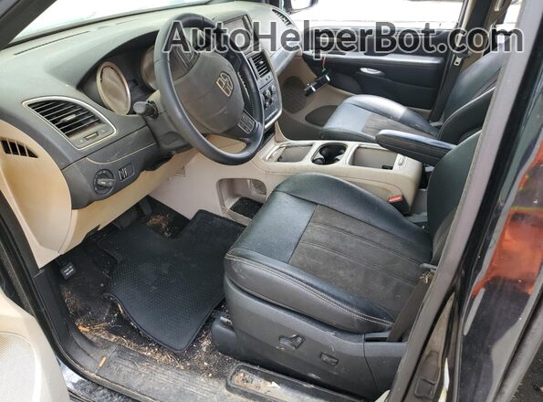 2C4RDGCG0LR189708 2020 DODGE GRAND Black Front interior view
