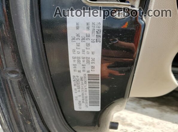 2C4RDGCG0LR189708 2020 DODGE GRAND Black VIN sticker view