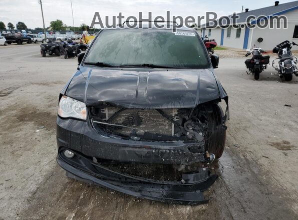 2C4RDGCG0LR189708 2020 DODGE GRAND Black Front view