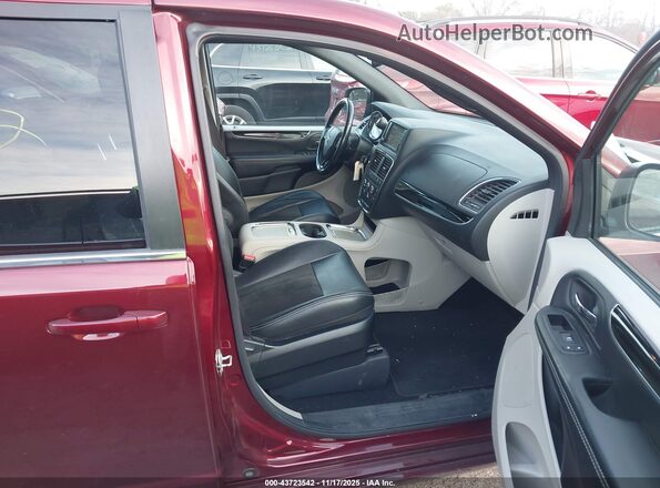 2C4RDGCG2LR169539 2020 DODGE GRAND CARAVAN Red Вид салону спереду