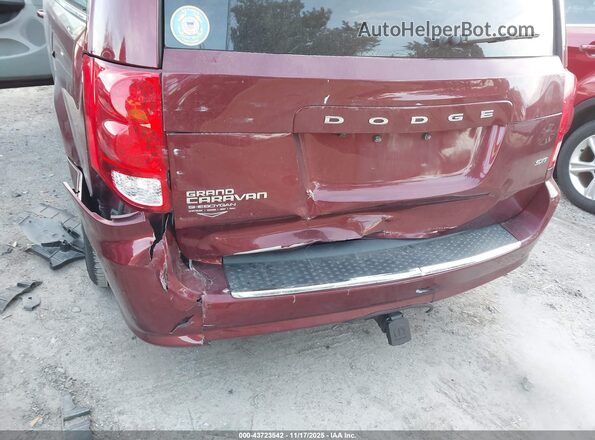 2C4RDGCG2LR169539 2020 DODGE GRAND CARAVAN Red Вид спереду
