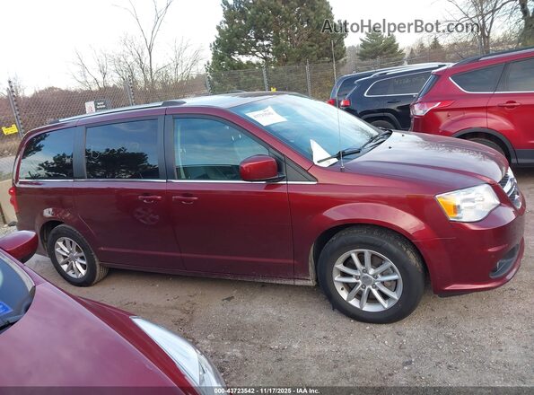 2C4RDGCG2LR169539 2020 DODGE GRAND CARAVAN Red Вид задньої частини салону