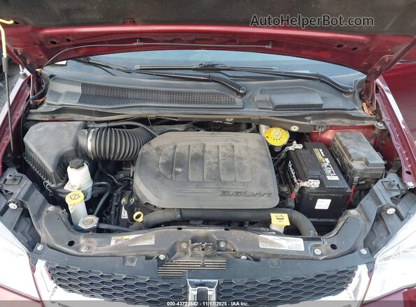 2C4RDGCG2LR169539 2020 DODGE GRAND CARAVAN Red Вид ззаду