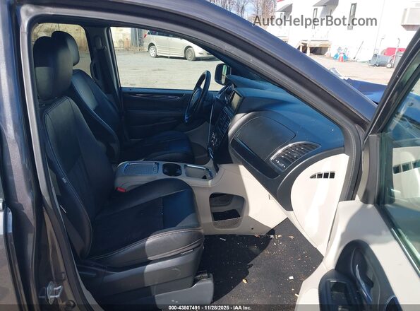 2C4RDGCG2LR194134 2020 DODGE GRAND CARAVAN Gray Widok wnętrza z przodu