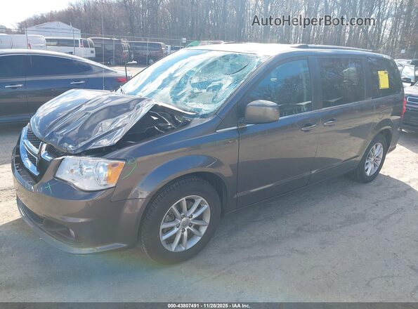 2C4RDGCG2LR194134 2020 DODGE GRAND CARAVAN Gray Przód lewy