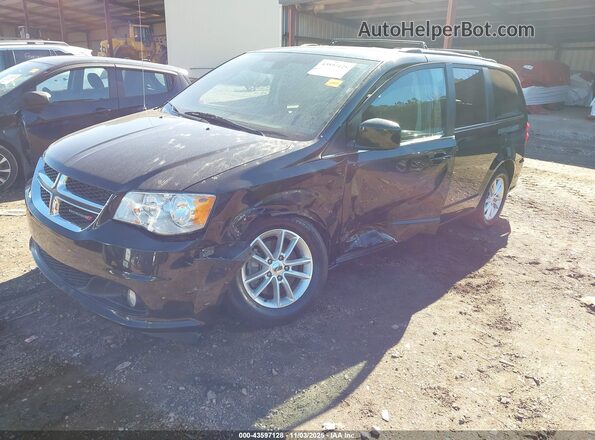 2C4RDGCG3LR194918 2020 DODGE GRAND CARAVAN Black Առջևի ձախ երեք քառորդ տեսարան