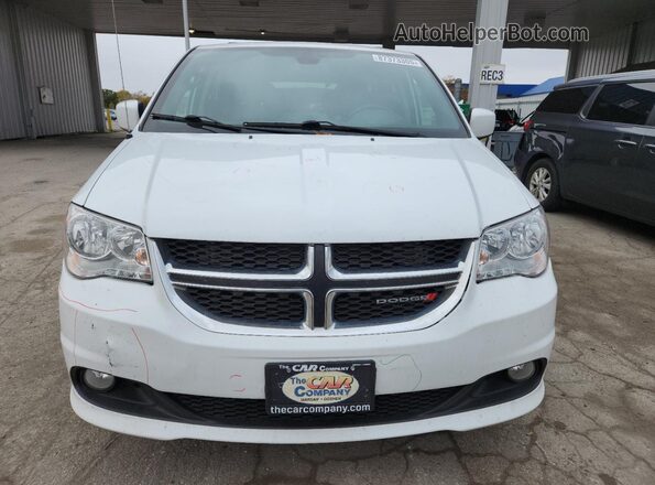 2C4RDGCG5LR174606 2020 DODGE GRAND White Widok z przodu