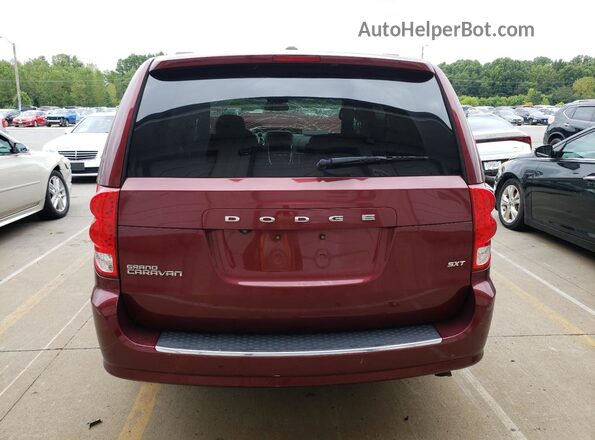2C4RDGCG6LR178860 2020 DODGE GRAND Maroon Հետևի տեսք