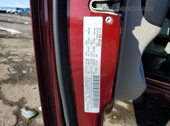 2C4RDGCG6LR178874 2020 DODGE GRAND Red 360 interior view