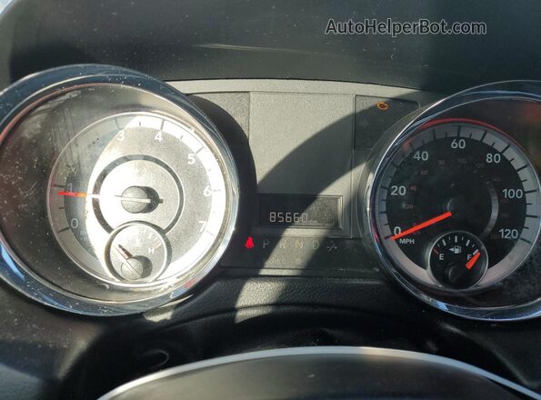 2C4RDGCG6LR201697 2020 DODGE GRAND White Instrument cluster view
