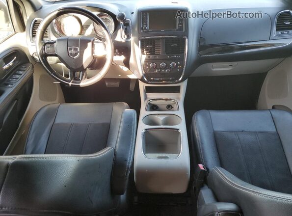 2C4RDGCG6LR201697 2020 DODGE GRAND White Dashboard view
