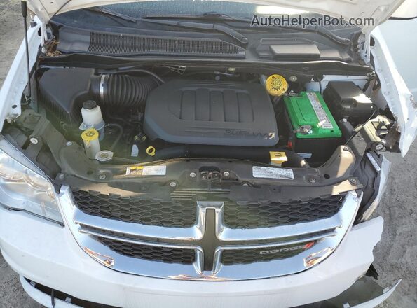 2C4RDGCG6LR201697 2020 DODGE GRAND White Engine compartment view