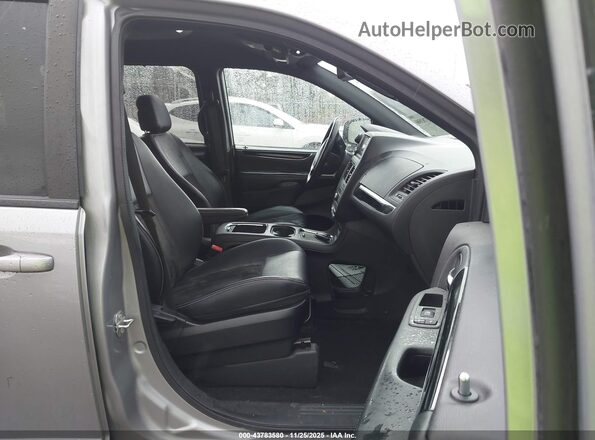 2C4RDGCG6LR228043 2020 DODGE GRAND CARAVAN Gray Vista interior delantera
