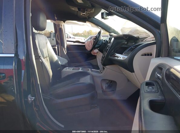 2C4RDGCG7LR194517 2020 DODGE GRAND CARAVAN Black Front interior view