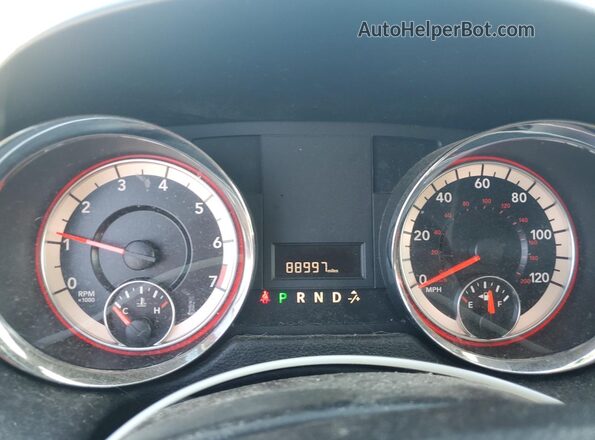 2C4RDGCG8LR161414 2020 DODGE GRAND Red Instrument cluster view