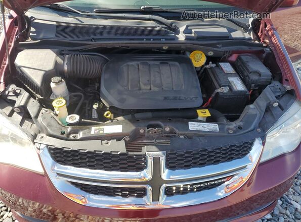2C4RDGCG8LR161414 2020 DODGE GRAND Red Engine compartment view