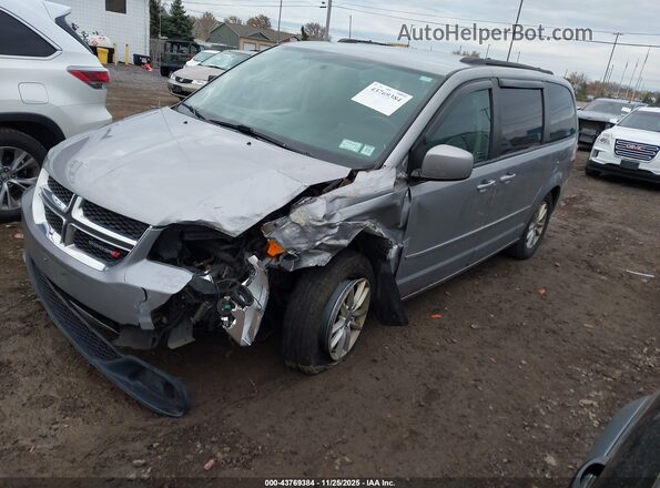 2C4RDGCG9GR309995 2016 DODGE GRAND CARAVAN Silver Przód lewy