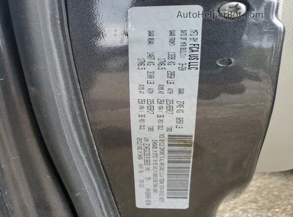 2C4RDGCG9LR196835 2020 DODGE GRAND Gray 