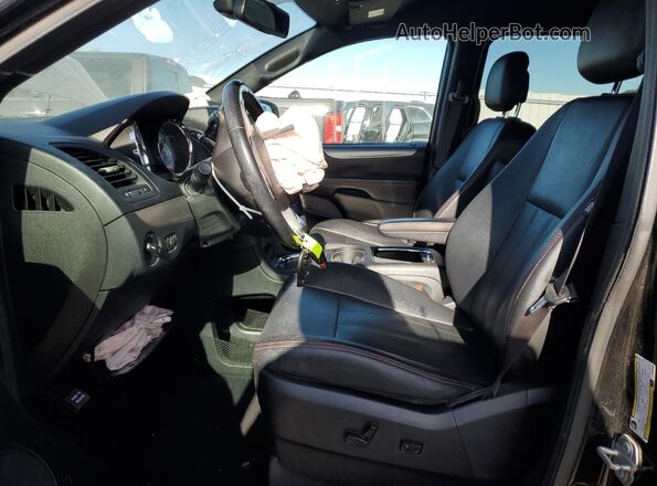2C4RDGEG0LR204396 2020 DODGE GRAND Black Front interior view