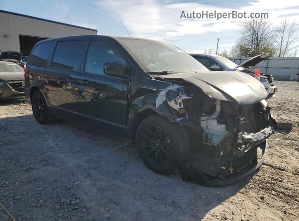 2C4RDGEG0LR204396 2020 DODGE GRAND Black Front right