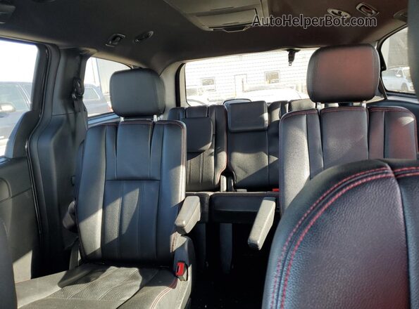2C4RDGEG0LR204396 2020 DODGE GRAND Black Rear seats view